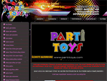 Tablet Screenshot of partitoys.com